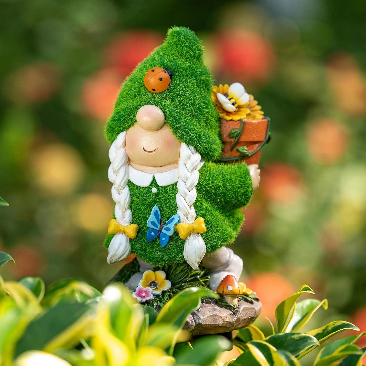 Gardener Gnome Garden Figurine