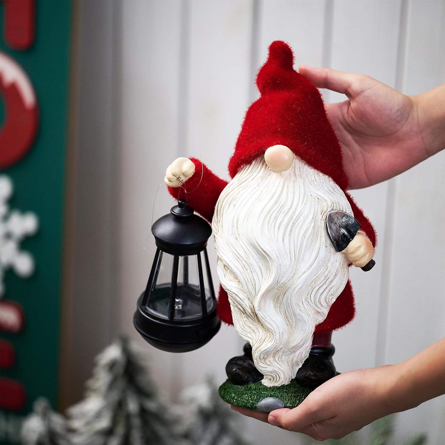 Red Gnome Garden Figurine