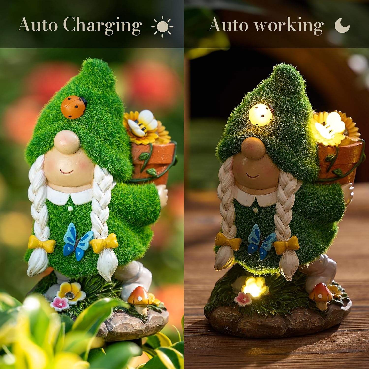 Gardener Gnome Garden Figurine